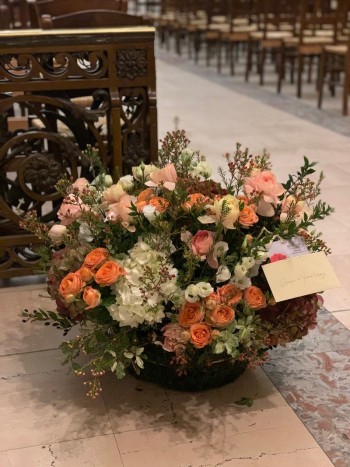 Panier de fleurs - 150€